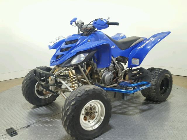 JY4AM01Y35C079651 - 2005 YAMAHA YFM660 R BLUE photo 4