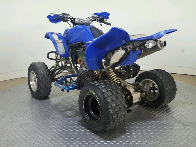 JY4AM01Y35C079651 - 2005 YAMAHA YFM660 R BLUE photo 6