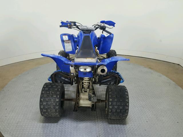 JY4AM01Y35C079651 - 2005 YAMAHA YFM660 R BLUE photo 9