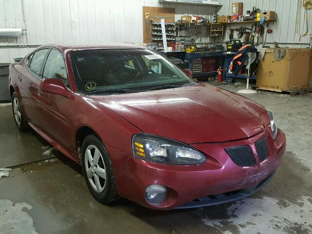 2G2WP522951200912 - 2005 PONTIAC GRAND PRIX MAROON photo 1