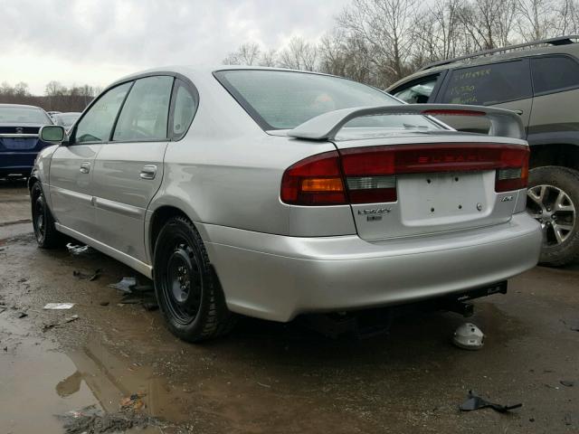 4S3BE635437214943 - 2003 SUBARU LEGACY L SILVER photo 3