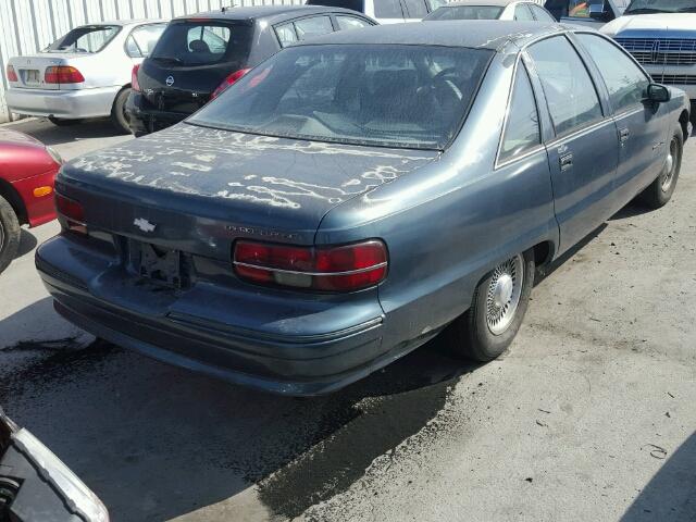 1G1BN53E5NR128597 - 1992 CHEVROLET CAPRICE CL Yeşil fotoğraf 4