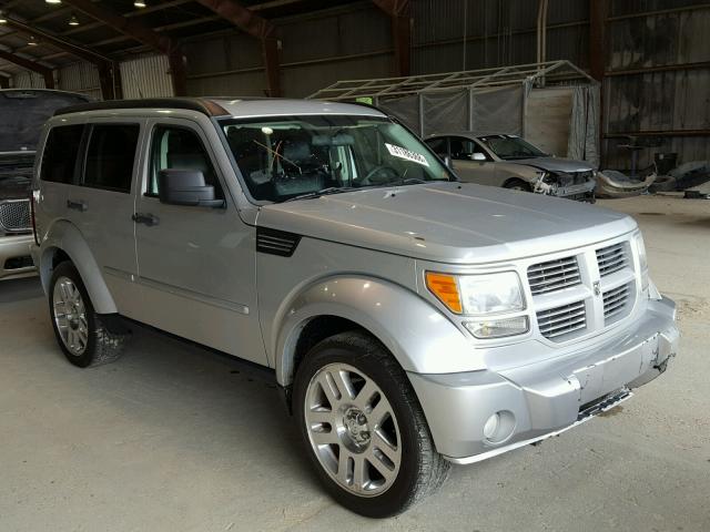 1D4PT4GX0BW522131 - 2011 DODGE NITRO HEAT SILVER photo 1