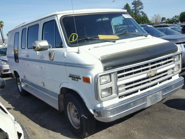 1GBEG25K2M7108709 - 1991 CHEVROLET G20 WHITE photo 1