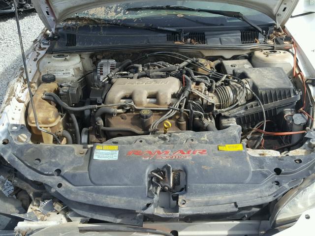 1G2NW52E2XM849807 - 1999 PONTIAC GRAND AM G WHITE photo 7