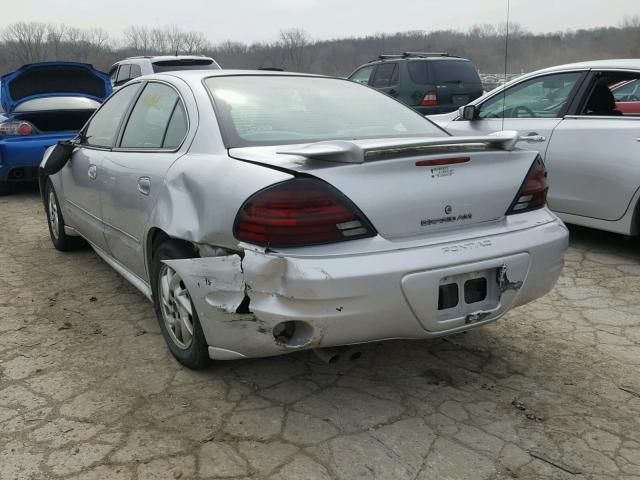 1G2NF52E44M566644 - 2004 PONTIAC GRAND AM GRAY photo 3