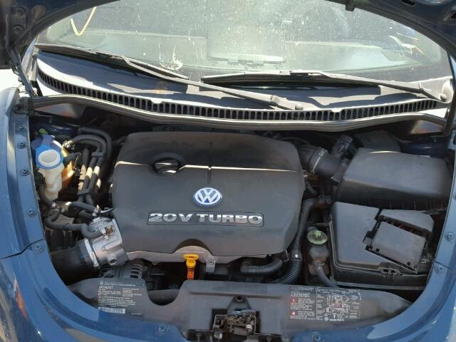 3VWCD21C62M432630 - 2002 VOLKSWAGEN NEW BEETLE 蓝色 照片 7
