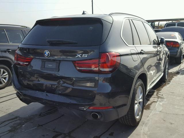 5UXKR2C58E0C01171 - 2014 BMW X5 SDRIVE3 GRAY photo 4