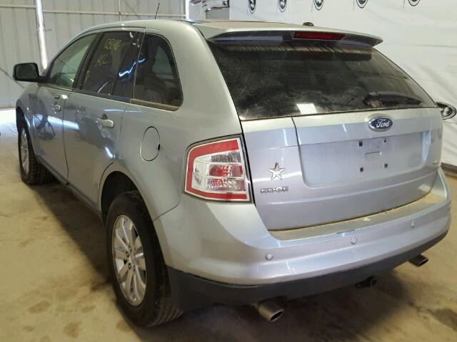 2FMDK39C57BB64391 - 2007 FORD EDGE SEL P GRAY photo 3