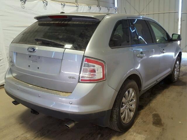 2FMDK39C57BB64391 - 2007 FORD EDGE SEL P GRAY photo 4