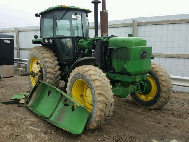 RW4555P007311 - 1991 JOHN TRACTOR GREEN photo 1