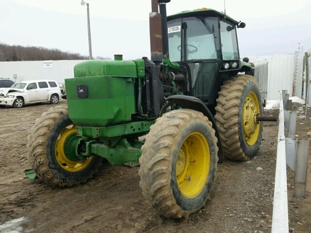 RW4555P007311 - 1991 JOHN TRACTOR GREEN photo 2