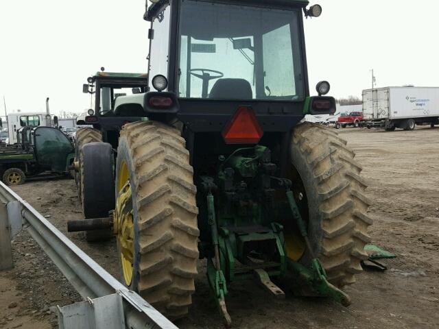 RW4555P007311 - 1991 JOHN TRACTOR GREEN photo 3