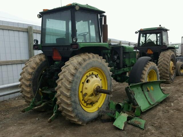 RW4555P007311 - 1991 JOHN TRACTOR GREEN photo 4