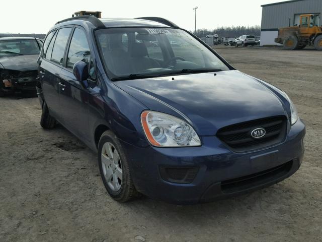 KNAFG525787146021 - 2008 KIA RONDO BASE BLUE photo 1