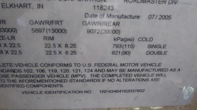 1RF43464162037932 - 2006 ROADMASTER RAIL MONOCOQUE Yaşıl foto 10