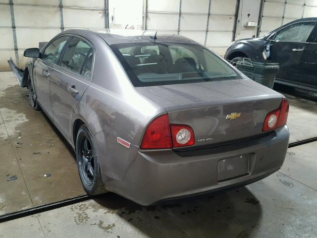 1G1ZB5E14BF195478 - 2011 CHEVROLET MALIBU LS 棕色 照片 3