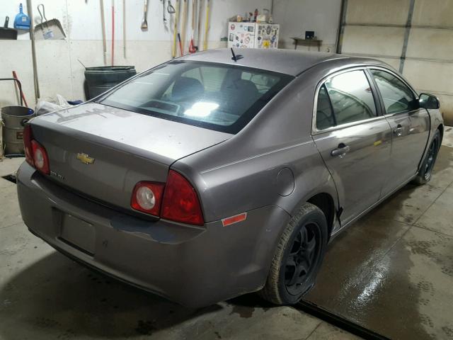 1G1ZB5E14BF195478 - 2011 CHEVROLET MALIBU LS 棕色 照片 4