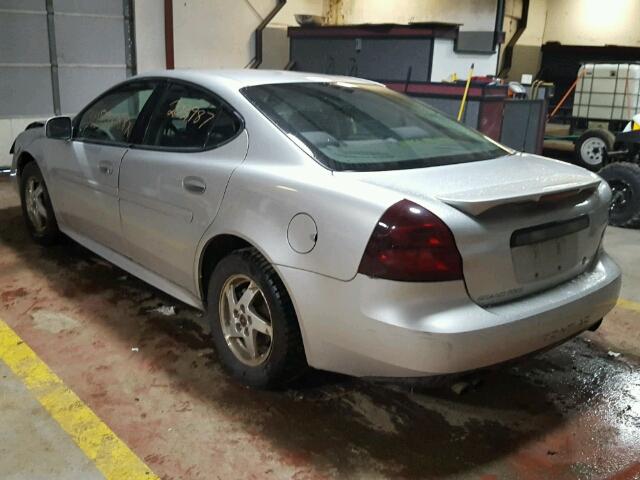 2G2WP522841337032 - 2004 PONTIAC GRAND PRIX Gümüş foto 3
