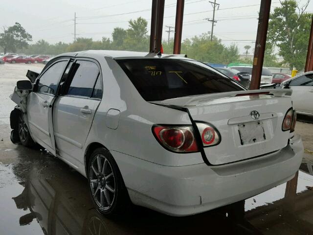 JTDBR32E230025804 - 2003 TOYOTA COROLLA CE WHITE photo 3