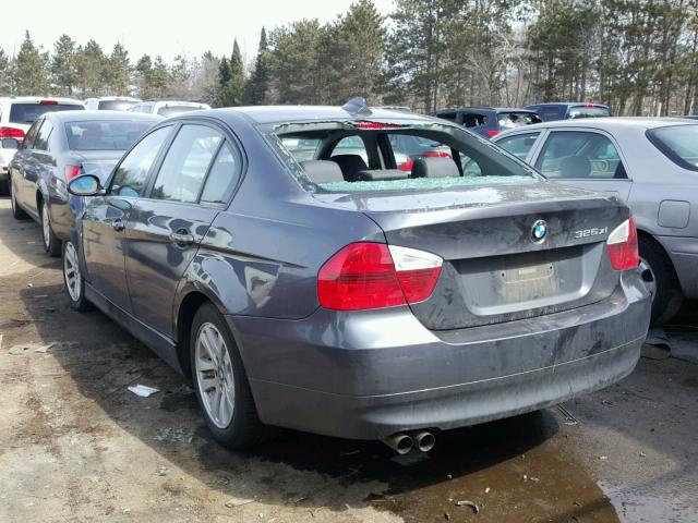 WBAVD13546KV04410 - 2006 BMW 325XI GRAY photo 3