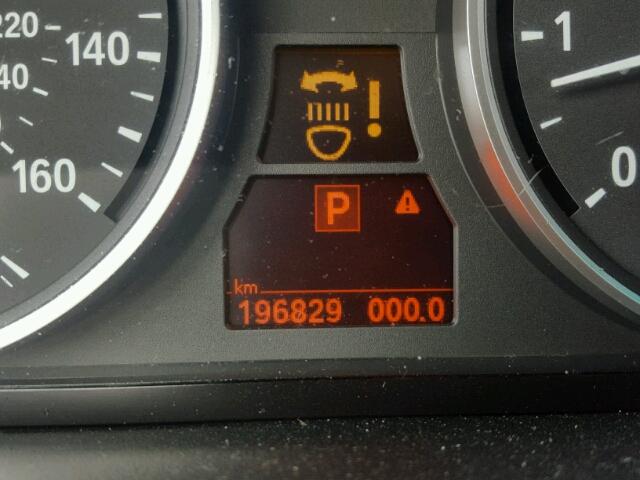 WBANW53528CT52626 - 2008 BMW 550 I BLUE photo 8