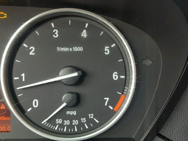 WBANW53528CT52626 - 2008 BMW 550 I BLUE photo 9