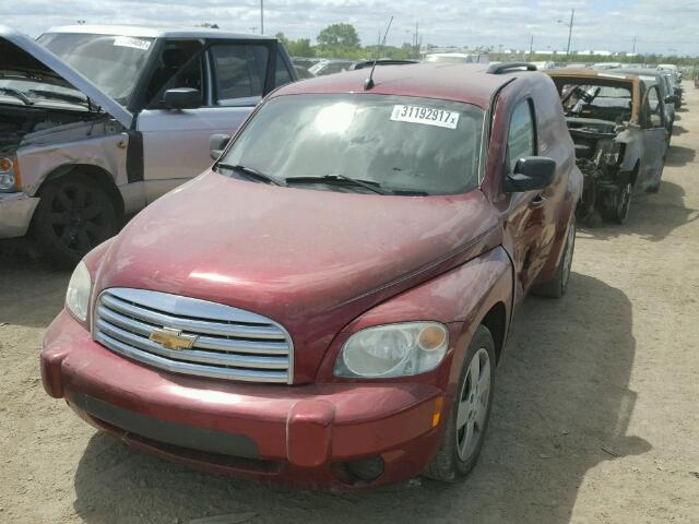 3GCDA15D38S557277 - 2008 CHEVROLET HHR PANEL MAROON photo 2