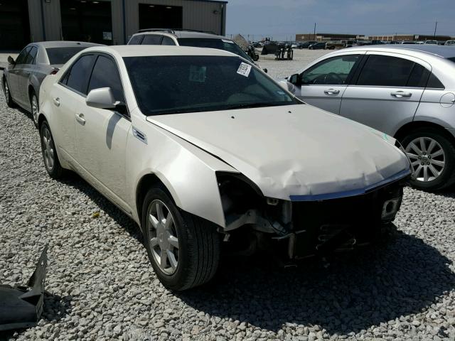 1G6DF577490152895 - 2009 CADILLAC CTS WHITE photo 1