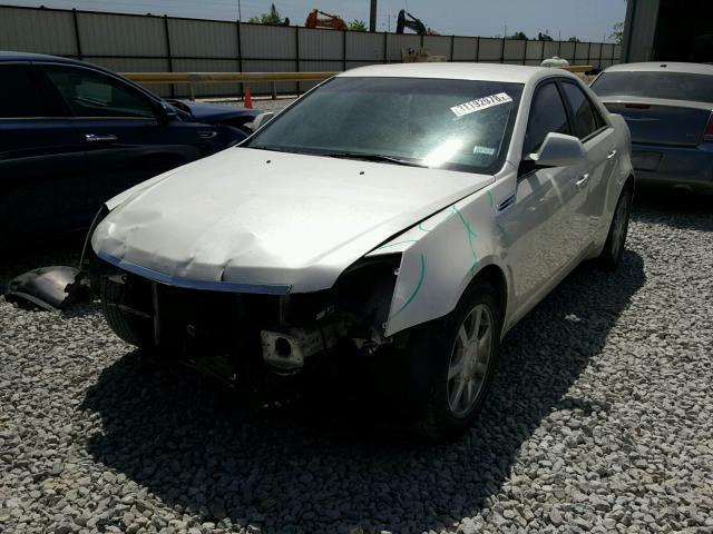 1G6DF577490152895 - 2009 CADILLAC CTS WHITE photo 2