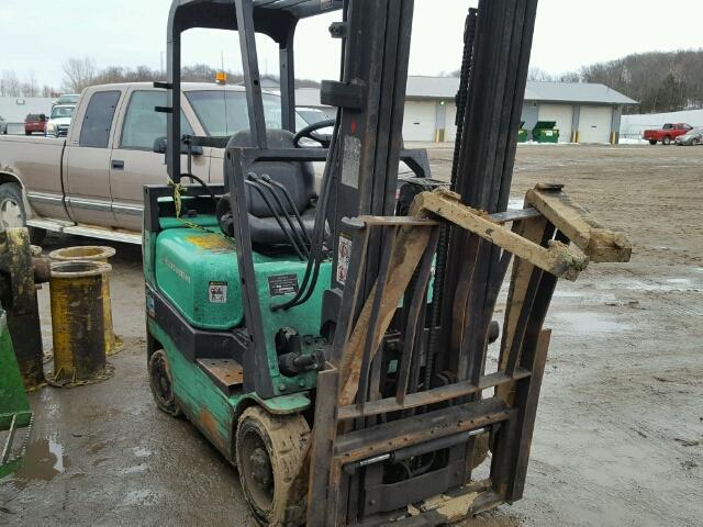 AF81C00061 - 2000 MITSUBISHI FORKLIFT GREEN photo 1