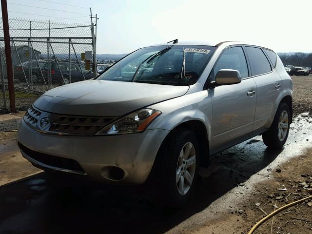 NJ730C - 2006 NISSAN MURANO SILVER photo 2