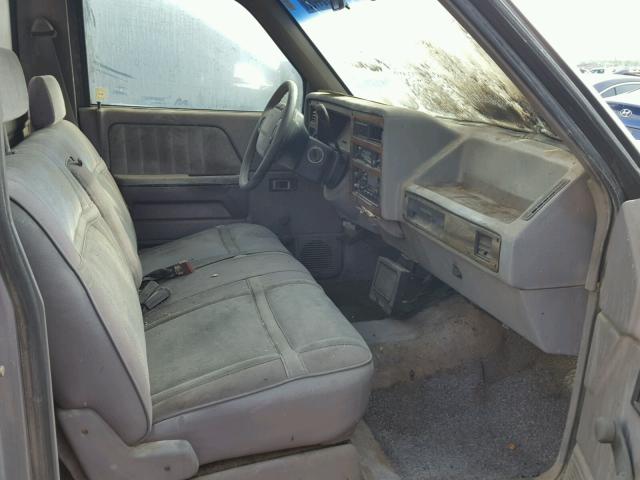 1B7GL26X7RS596215 - 1994 DODGE DAKOTA GRAY photo 5