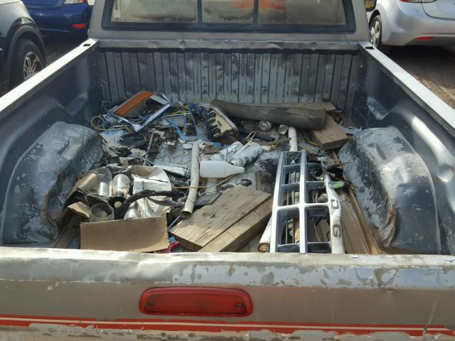 1B7GL26X7RS596215 - 1994 DODGE DAKOTA GRAY photo 6