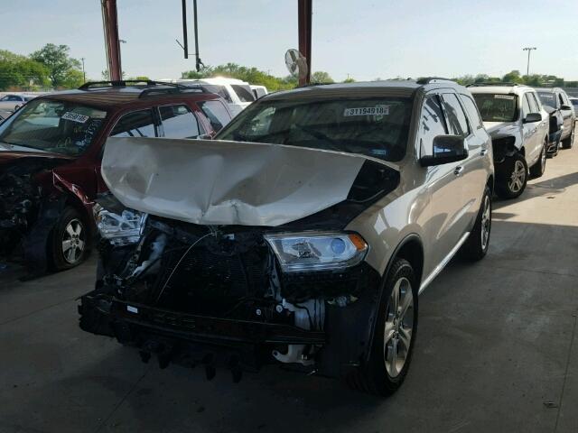 1C4RDHAG6FC127767 - 2015 DODGE DURANGO SX GOLD photo 2