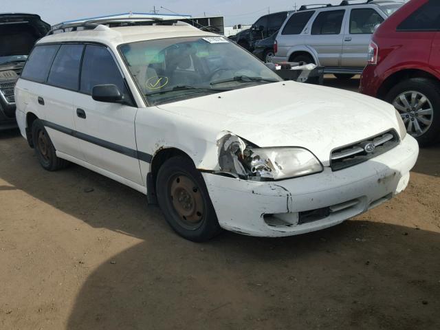 4S3BH6358Y7309004 - 2000 SUBARU LEGACY L WHITE photo 1