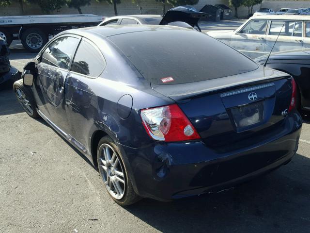 JTKDE167970197234 - 2007 TOYOTA SCION TC 蓝色 照片 3