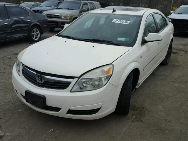 1G8ZS57NX7F259919 - 2007 SATURN AURA XE WHITE photo 2