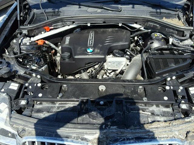 5UXXW3C59J0T80963 - 2018 BMW X4 XDRIVE2 Черный фото 7