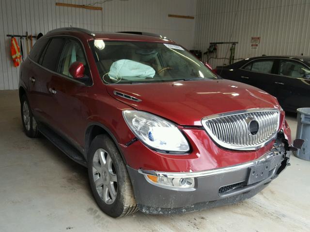 5GALRBED0AJ213926 - 2010 BUICK ENCLAVE CX BURGUNDY photo 1