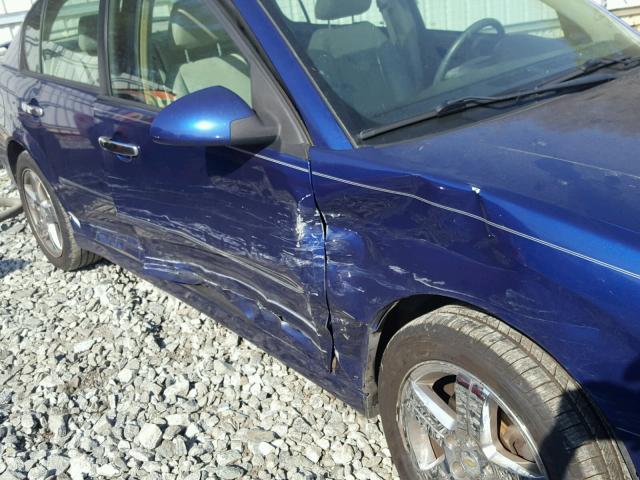 1G1ZU53846F160729 - 2006 CHEVROLET MALIBU LTZ 蓝色 照片 9