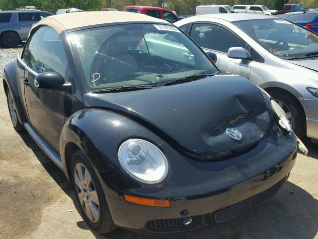 3VWPF31Y38M403818 - 2008 VOLKSWAGEN NEW BEETLE 黑色 照片 1