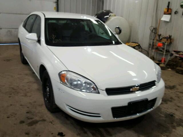 2G1WS553881356533 - 2008 CHEVROLET IMPALA POL WHITE photo 1