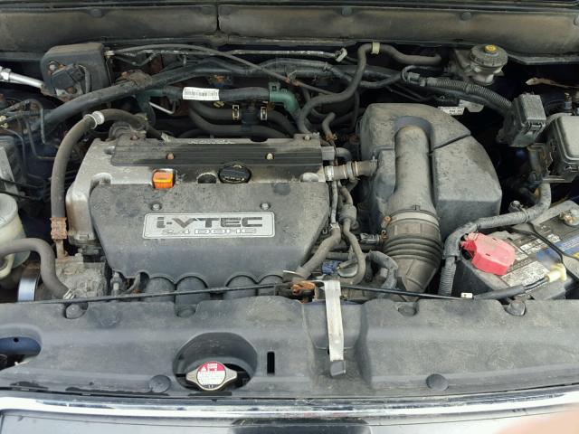 SHSRD78865U341192 - 2005 HONDA CR-V EX BLUE photo 7