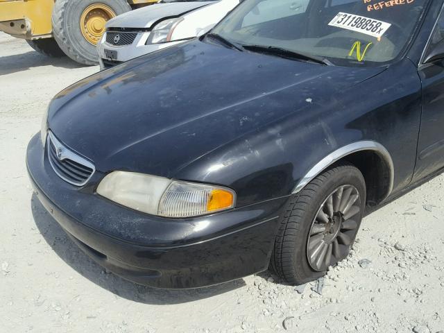 1YVGF22C7X5836654 - 1999 MAZDA 626 ES BLACK photo 9