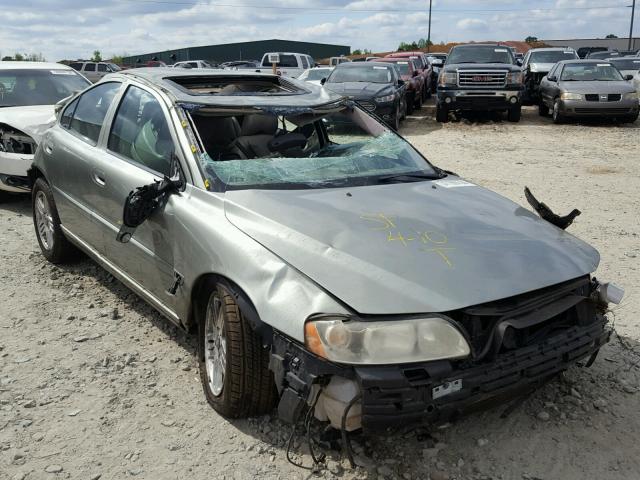 YV1RS592362521014 - 2006 VOLVO S60 2.5T GREEN photo 1
