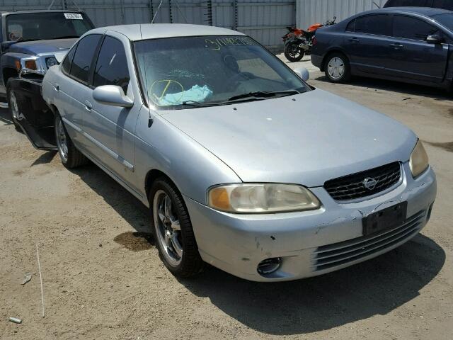 3N1CB51D72L628653 - 2002 NISSAN SENTRA XE SILVER photo 1