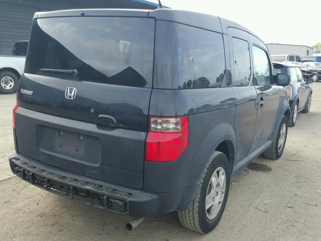 5J6YH18336L014198 - 2006 HONDA ELEMENT LX GRAY photo 4