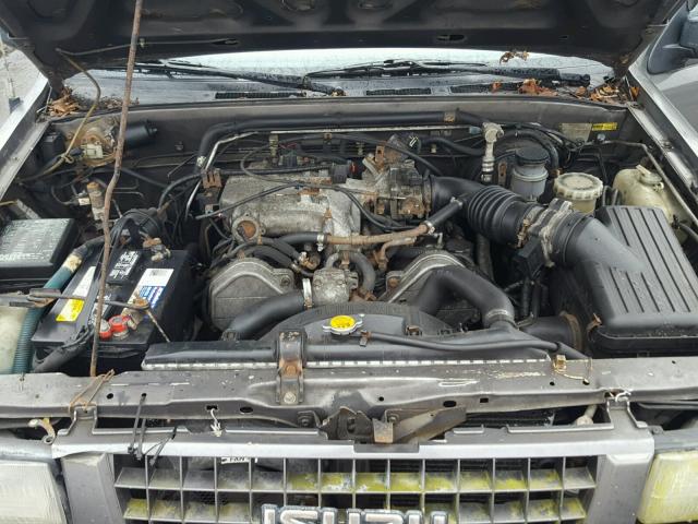 4S2CM58V6V4316988 - 1997 ISUZU RODEO S GRAY photo 7