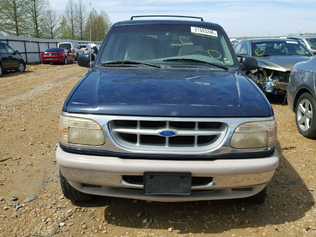 1FMDU34X4SZB00952 - 1995 FORD EXPLORER BLUE photo 9